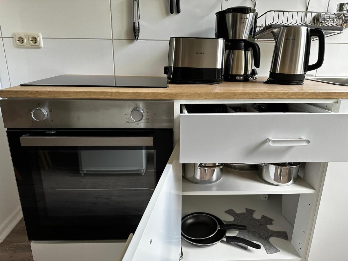 City Studios Mit Garten In Elberfeld- Zentral - Nespresso - Netflix Wuppertal Ngoại thất bức ảnh