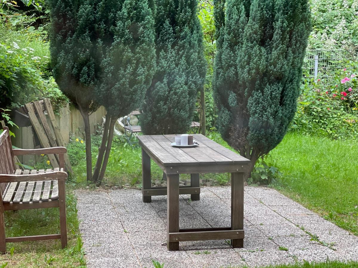 City Studios Mit Garten In Elberfeld- Zentral - Nespresso - Netflix Wuppertal Ngoại thất bức ảnh