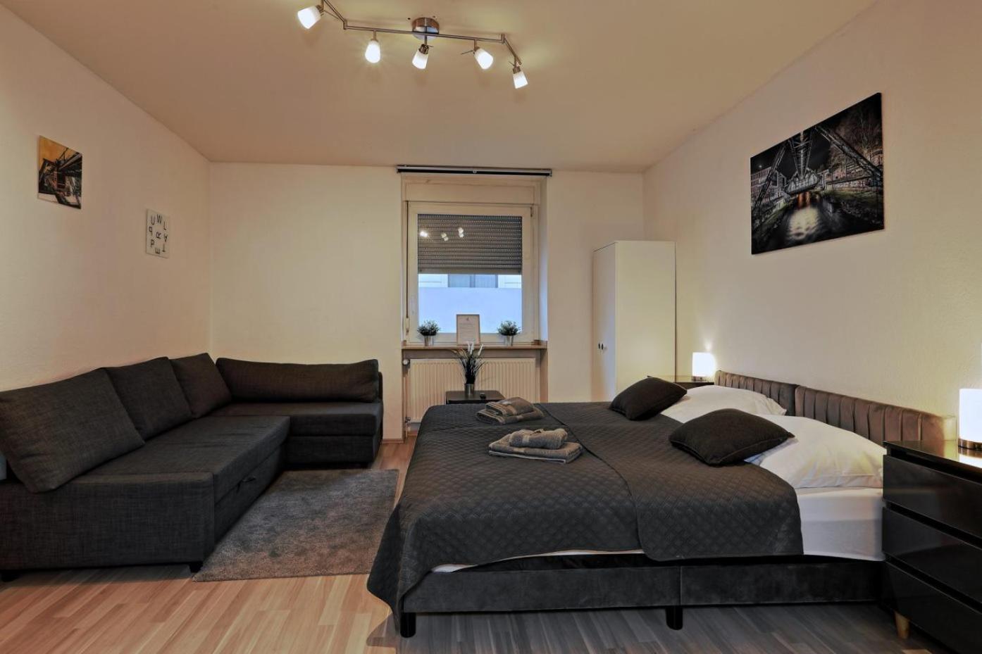 City Studios Mit Garten In Elberfeld- Zentral - Nespresso - Netflix Wuppertal Ngoại thất bức ảnh